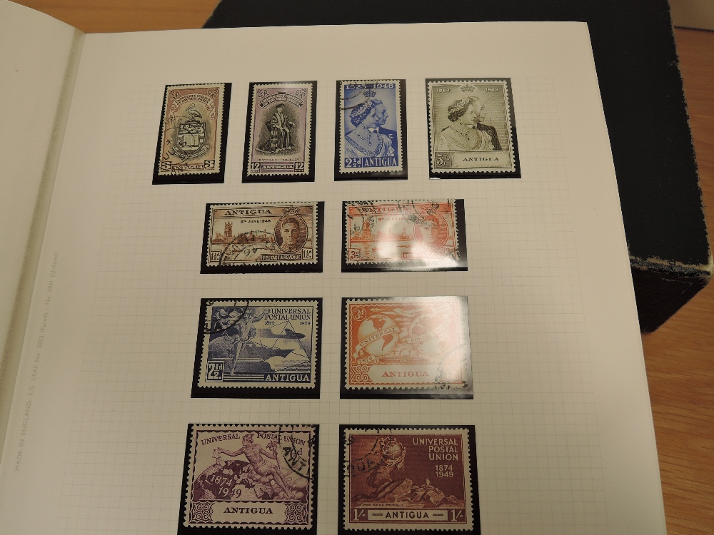 BRITISH COMMONWEALTH GVI ERA FINE USED COLLECTION COUNTRIES A-C IN ALBUM Plymouth album with fin - Image 5 of 9