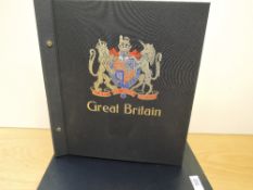 GB 1840-91 DAVO ALBUM & CASE WITH GOOD SIZED USED COLLECTION Davo album (marked SG to spine) with