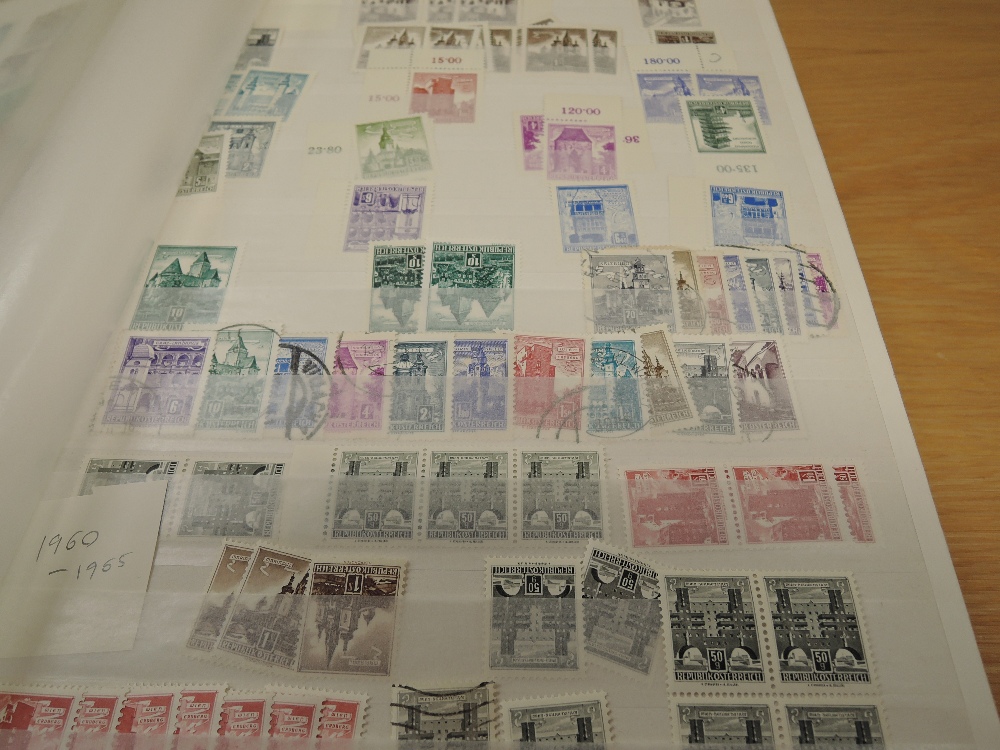 AUSTRIA - MINT & USED STAMP COLLECTION FILLING 64 PAGE STOCKBOOK, ALL ERAS Well filled 64 page - Image 3 of 7