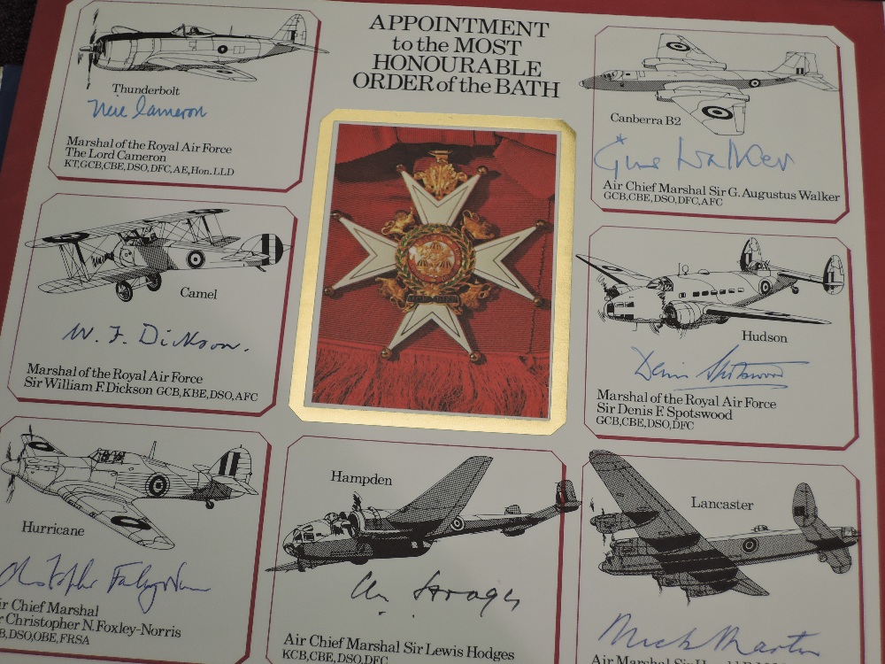 JERSEY 9 x RAF (DM) Flown Gallantry Medal Awards Autographed Covers, Limited Editions, signed by - Image 5 of 8