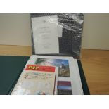 NEW ZEALAND COLLECTION OF PRESTIGE BOOKLETS + MILLENIUM COLLECTION BOOK Binder with various NZ