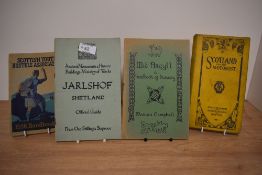 Scottish. Guides and Topographical interest. Includes; the 1913 re-issue of Scotland for the