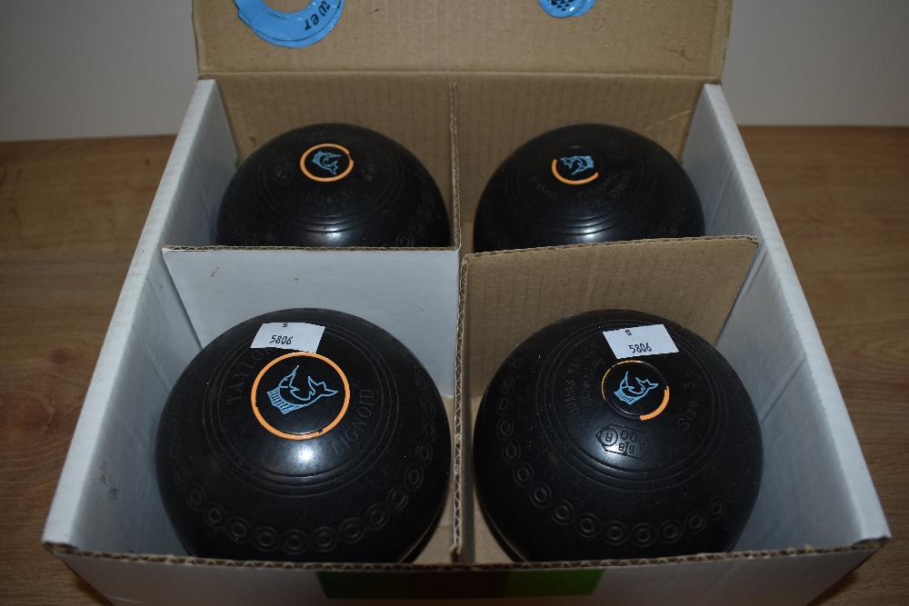 A box of four Taylor bowls. - Image 2 of 2