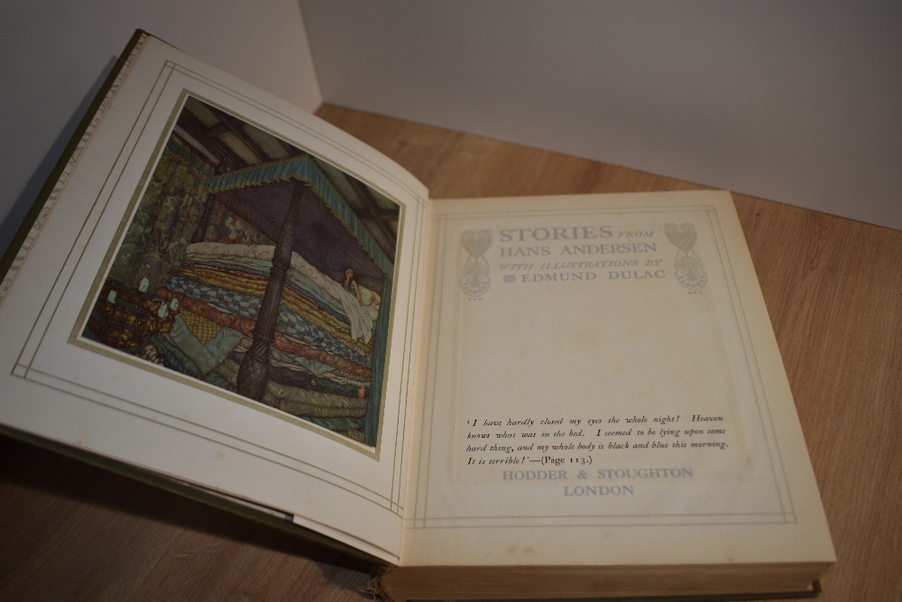 Children's & Illustrated. Dulac, Edmund [illus.] - Stories from Hans Andersen. London: Hodder & - Image 2 of 6
