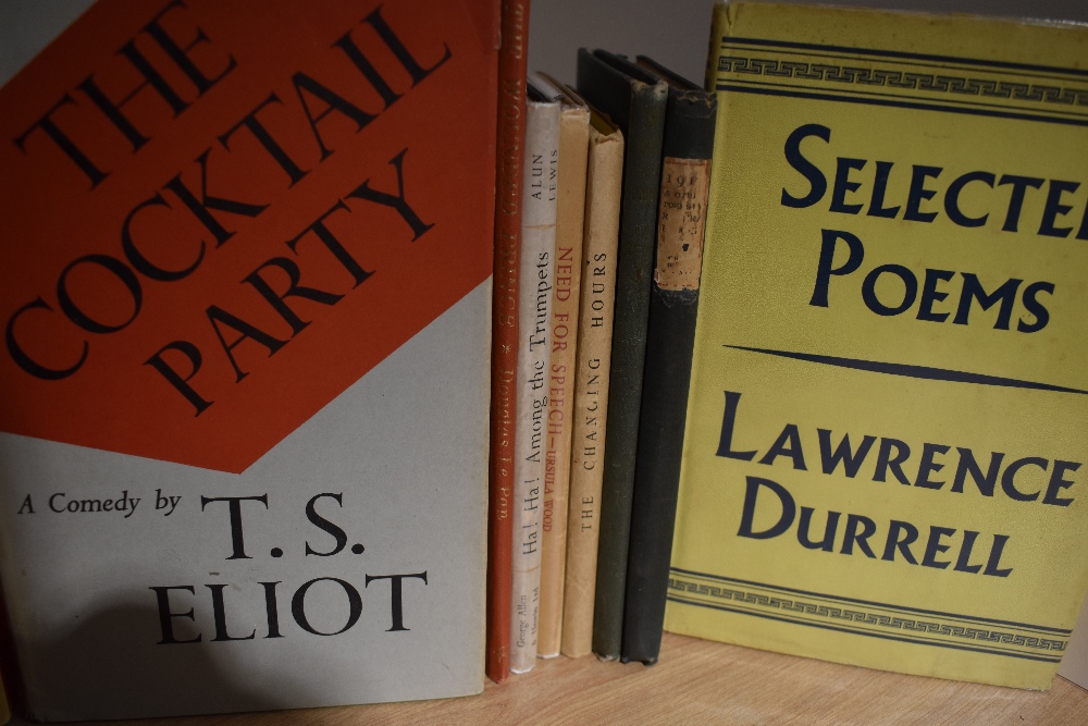 Poetry. A 20th century hardback selection, majority first editions. Includes: Durrell, Lawrence - - Image 3 of 3