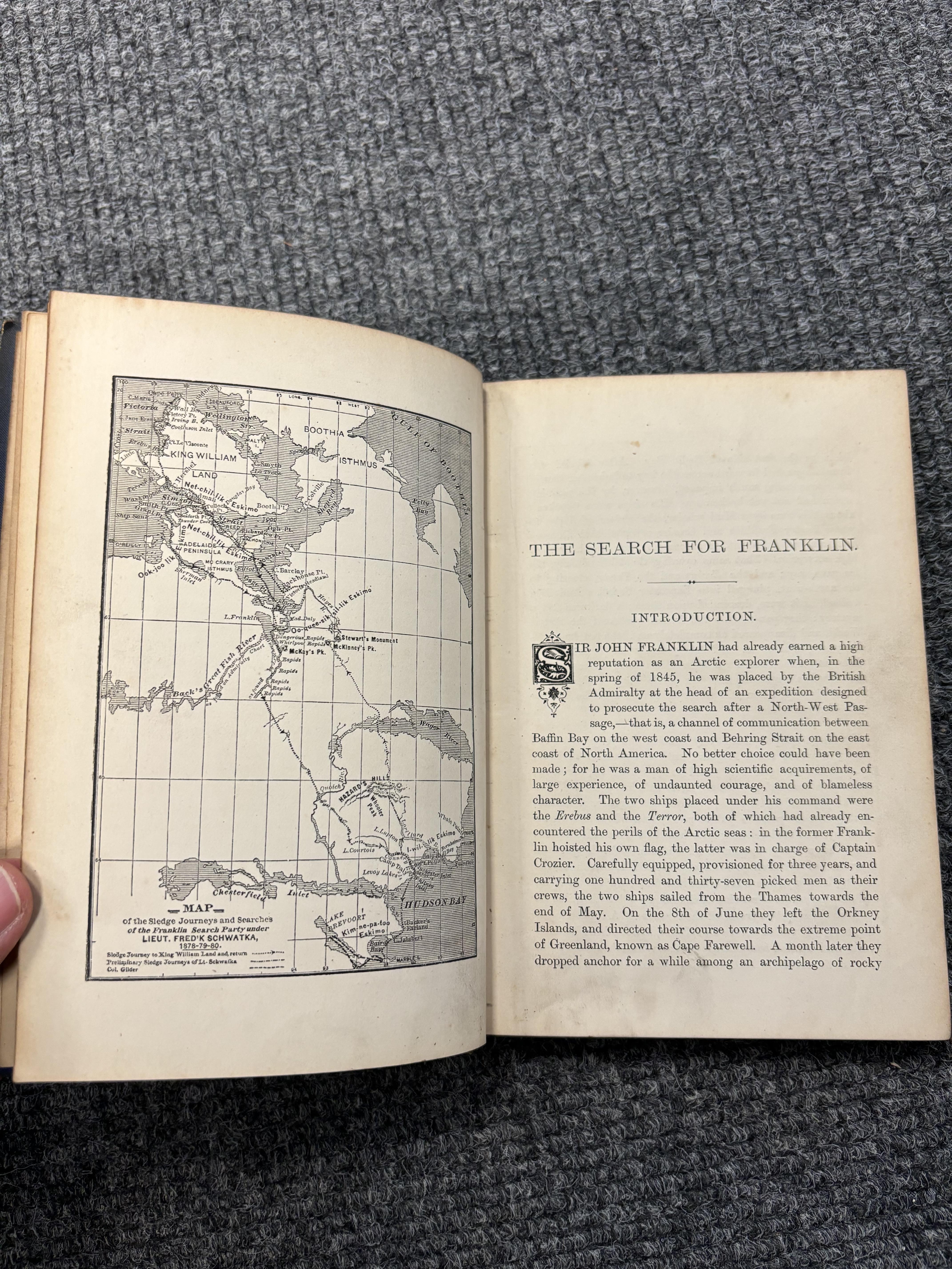 Polar Travel. North-West Passage. Two titles: The Search for Franklin. A Narrative of the American - Image 8 of 15