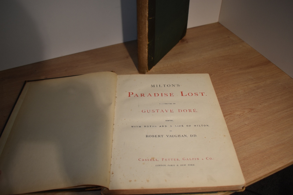 Antiquarian. Milton's Paradise Lost Illustrated by Gustave Dore. Edited, with Notes and a Life of - Image 2 of 5