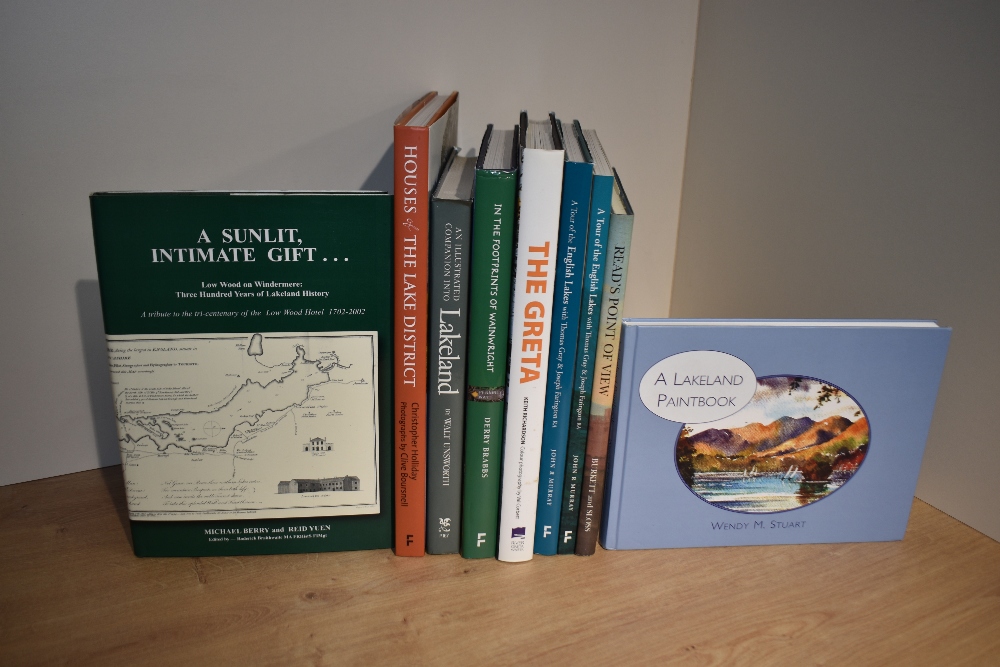 Lake District. Modern hardback selection. (9)