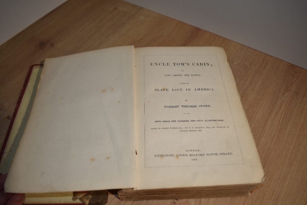 Literature. Americana. Stowe, Harriet Beecher - Uncle Tom's Cabin; or, Life Among the Lowly. A - Image 3 of 3