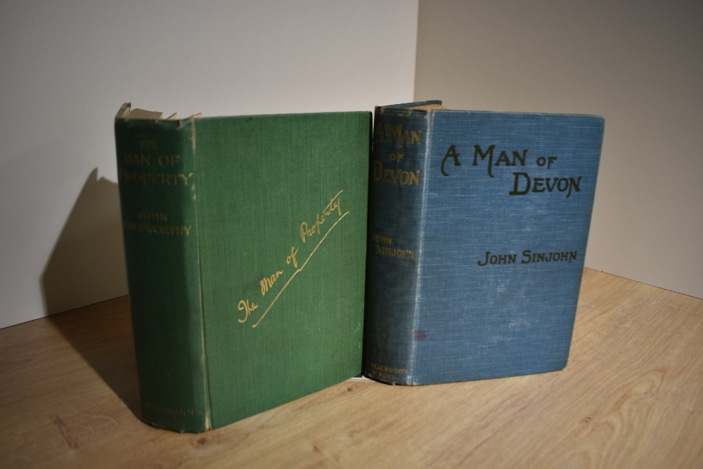 Literature. First Editions. Galsworthy, John - A Man of Devon. Edinburgh: William Blackwood and