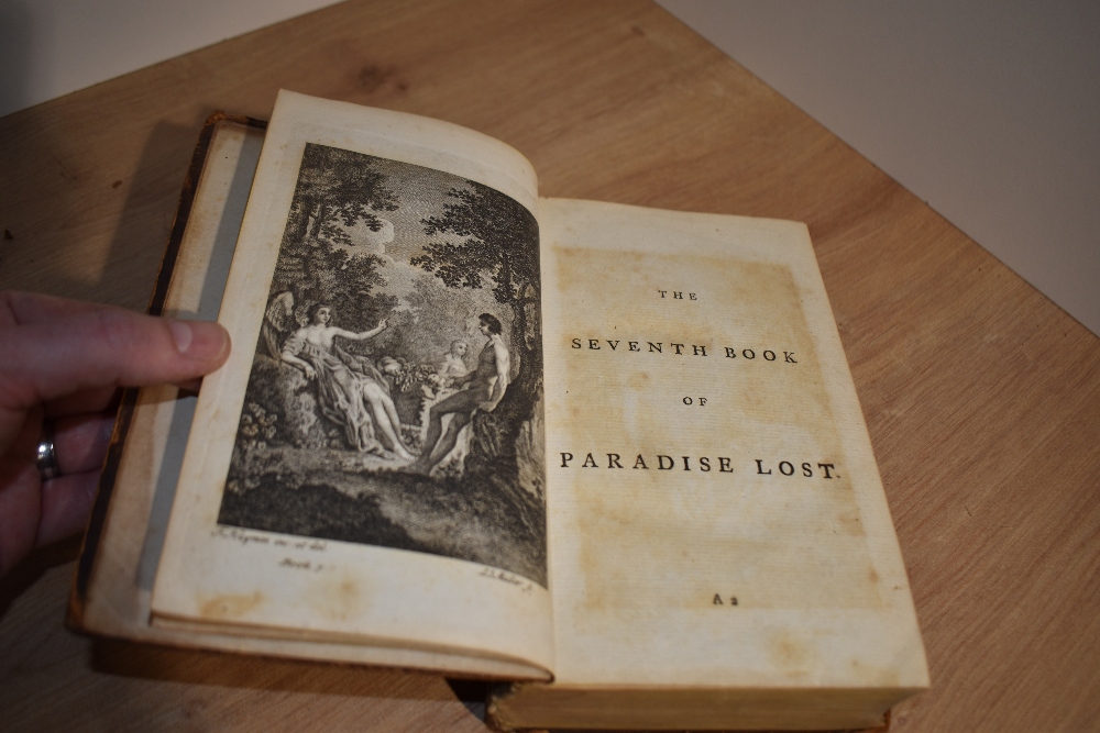 Antiquarian. Milton, John - Paradise Lost. A Poem, in Twelve Books. The Ninth Edition, with notes of - Image 3 of 3