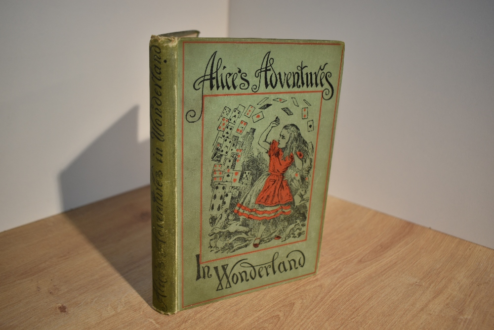 Children's. Carroll, Lewis - Alice's Adventures in Wonderland. London: Macmillan and Co., Ltd. 1898.