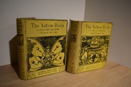 Periodical. The Yellow Book. An Illustrated Quarterly. London: John Lane, The Bodley Head. Volume