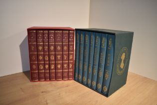Jane Austen. Two Folio Society boxed sets of the novels. 1996, the 13th & 14th printings. Each set
