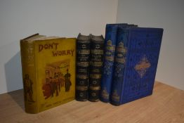 Literature miscellany. Five books: The Casquet of Literature, volumes 1 & 4 (1872/73), original