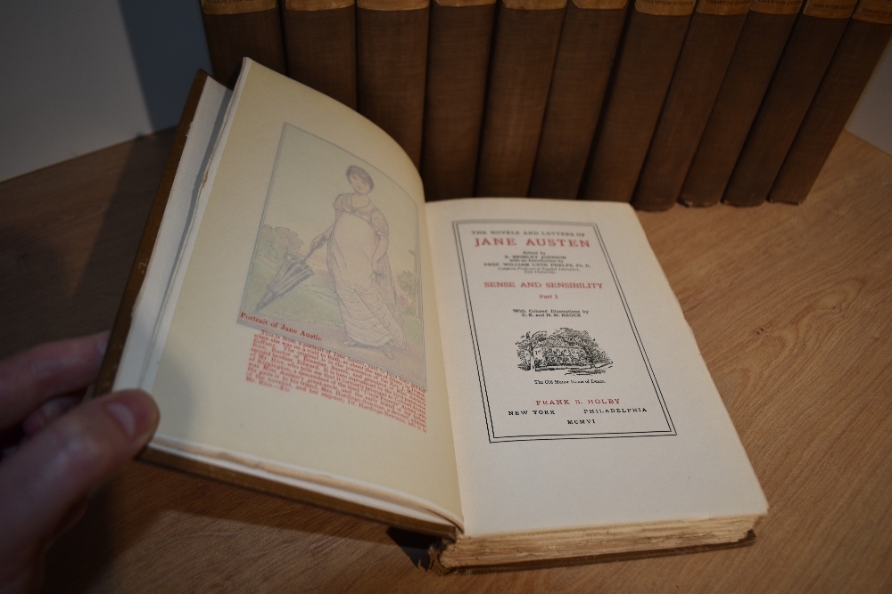 Jane Austen. Johnson, R. Brimley [ed.] - The Novels and Letters of Jane Austen. New York: Frank S. - Bild 2 aus 5