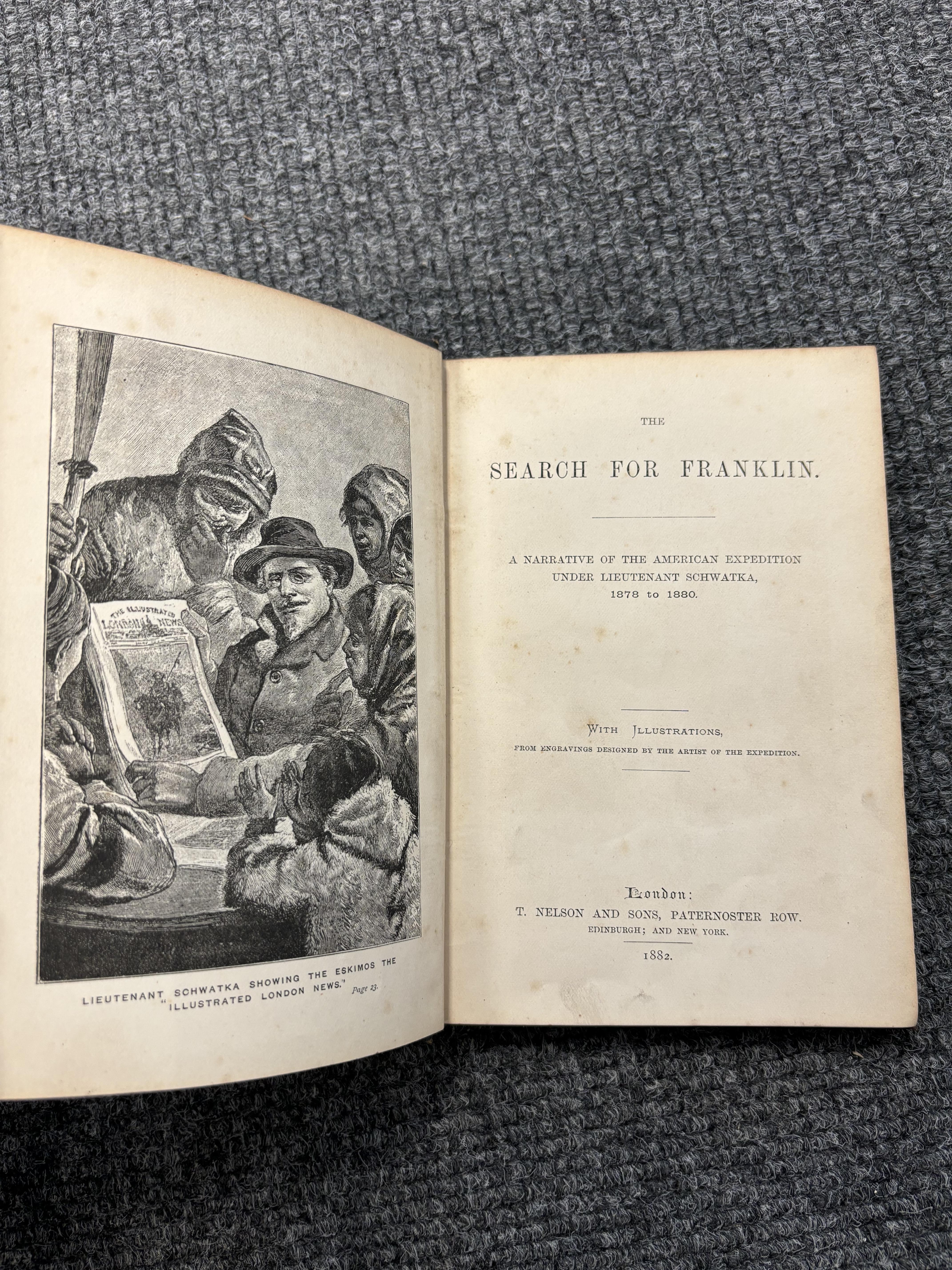 Polar Travel. North-West Passage. Two titles: The Search for Franklin. A Narrative of the American - Image 7 of 15