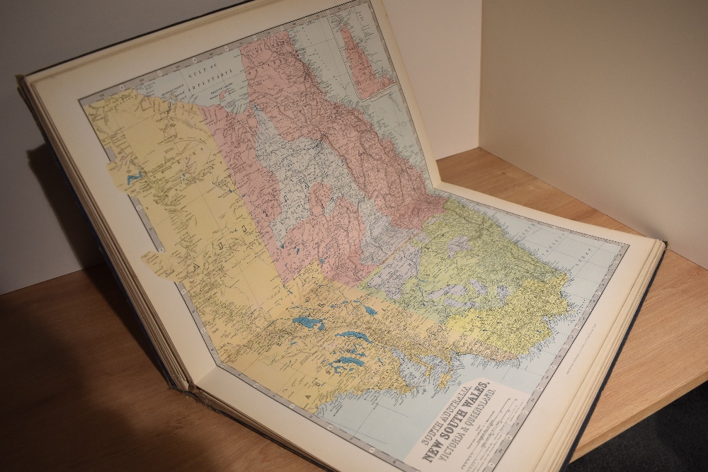 Maps. Atlas. The M.P. Atlas. A Collection of Maps Showing the Commercial and Political Interests - Image 6 of 6