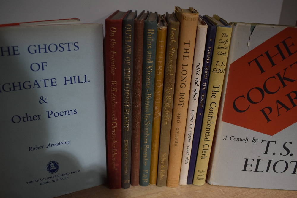 Poetry. A 20th century hardback selection, majority first editions. Includes: Durrell, Lawrence - - Image 2 of 3