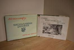 Wainwright. Two titles: Three Westmorland Rivers (1979) & Westmorland Heritage: Popular Edition (