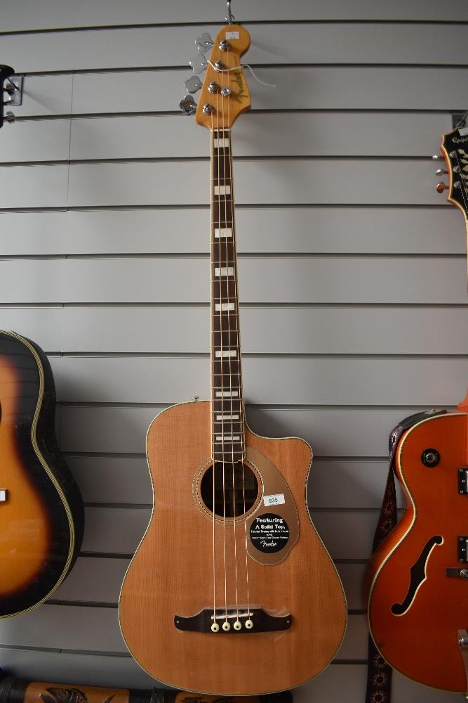 A Fender Kingman acoustic bass (has Fishman preamp), serial number CSE 12000492, please note had - Image 2 of 2