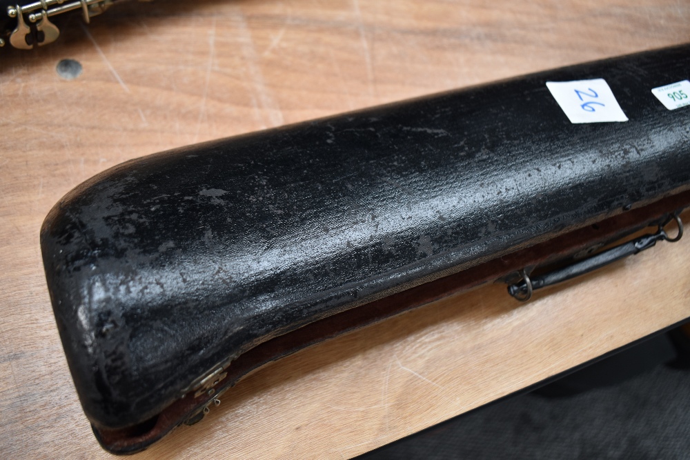 A vintage Adler and Co clarinet stamped Louis de Leuww, Zwolle, possibly Dutch retailer - Image 2 of 2