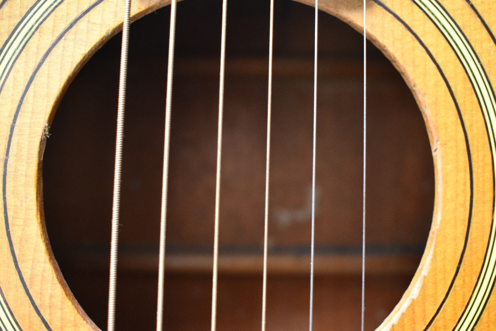 A Harmony Sovereign jumbo acoustic guitar, sunburst (This guitar forms part of the Olly Alcock - Image 2 of 10