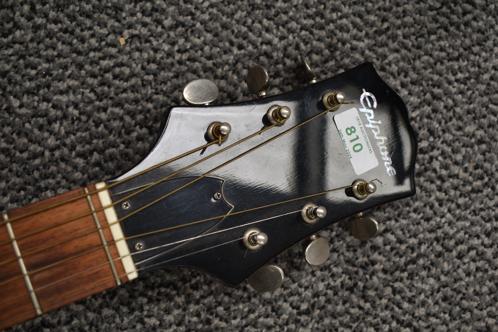 A vintage Epiphone FT-130 Caballero acoustic guitar , no case - Image 3 of 4