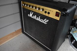 A Marshall Reverb 30 amplifier