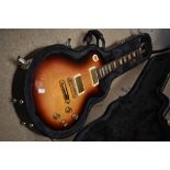 A Gibson Les Paul Studio electric guitar, serial number , 025751326, sunburst finish in fitted