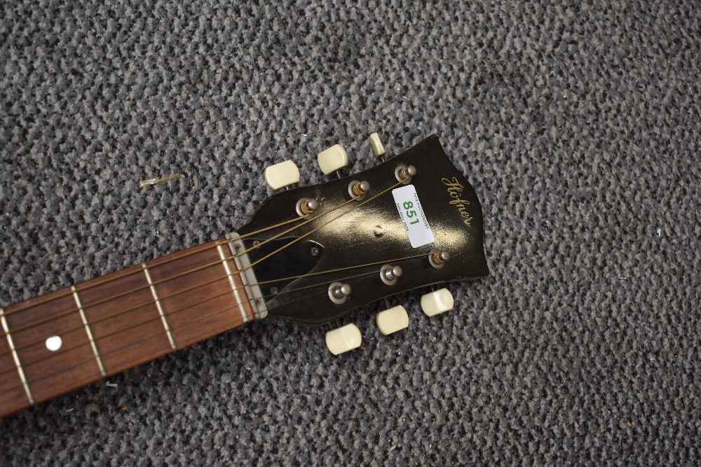 A 1971 Hofner Congress 5110 archtop guitar, serial number 15.533, verified by Christian Benker at - Bild 3 aus 4