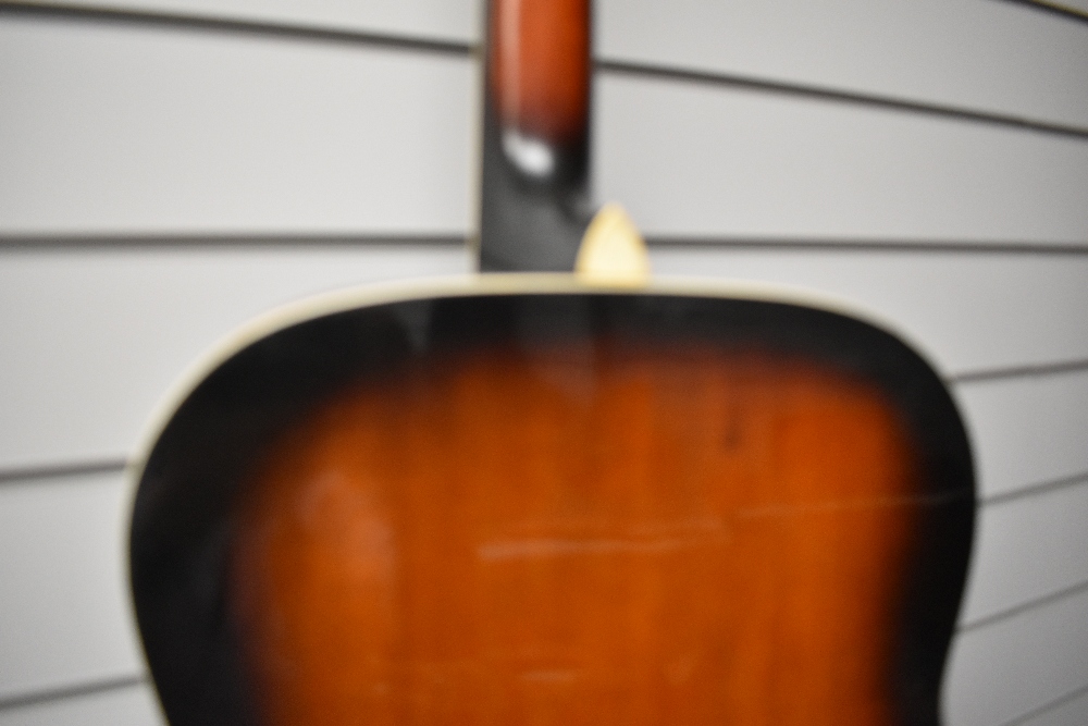 A Harmony Sovereign jumbo acoustic guitar, sunburst (This guitar forms part of the Olly Alcock - Image 9 of 10