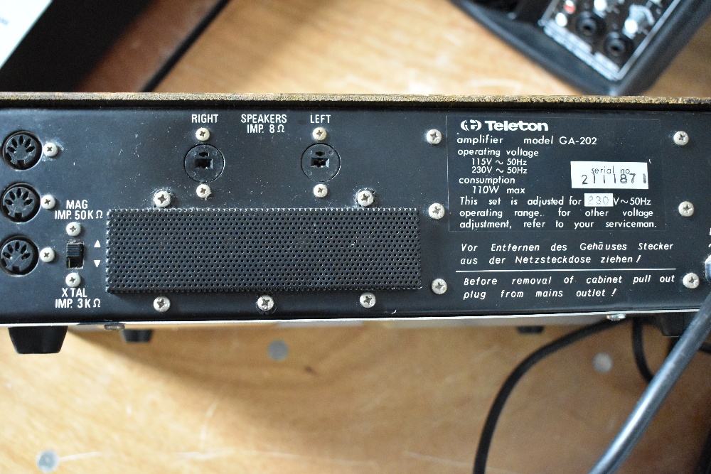 A vintage Teleton hifi amplifier - Image 2 of 2