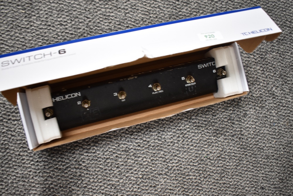 A TC Helicon Switch 6, boxed