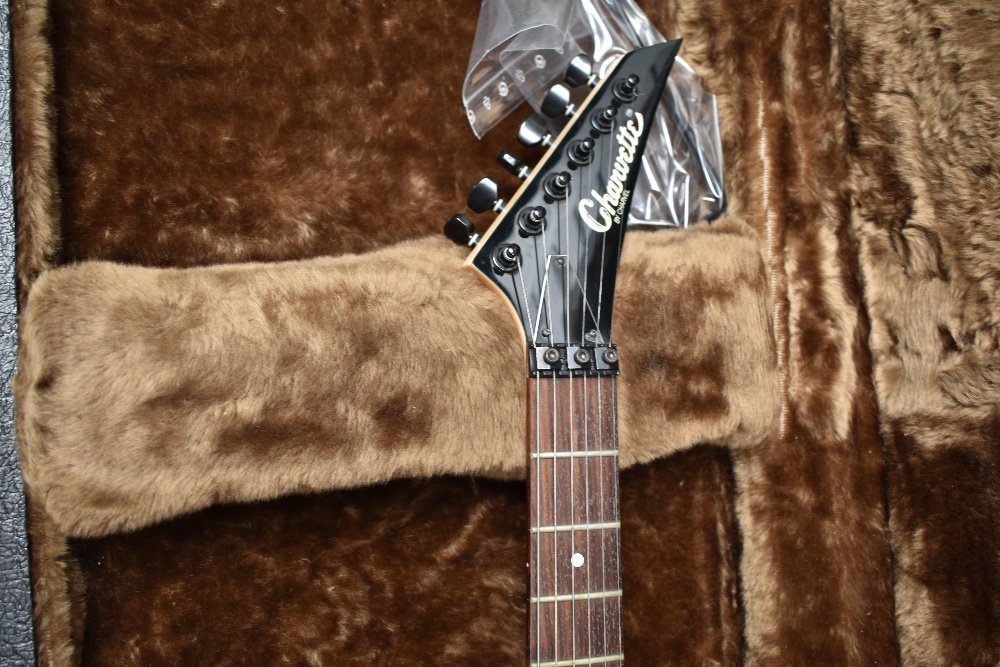 A Charvel Charvette electric guitar in fitted hard case - Image 3 of 3