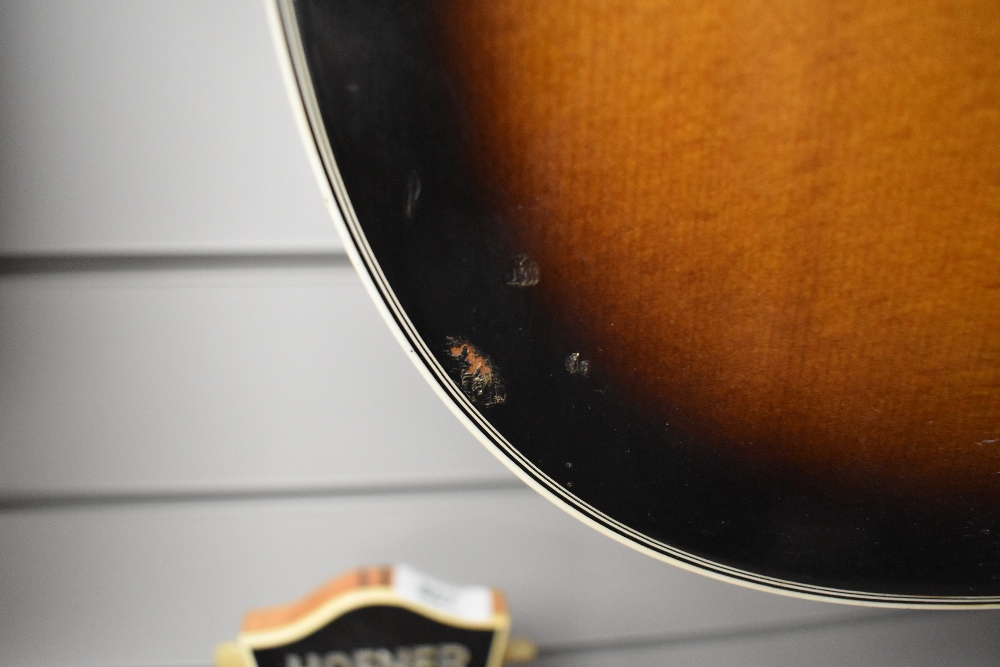 A Harmony Sovereign jumbo acoustic guitar, sunburst (This guitar forms part of the Olly Alcock - Image 5 of 10