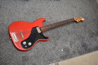 A vintage Hofner professional bass guitar having lovely narrow neck, a definite players