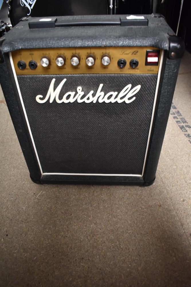 A Marshall Lead 12 amplifier