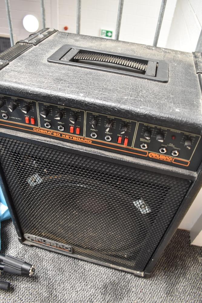 A Carlsbro Cobra 90 keyboard combo amplifier