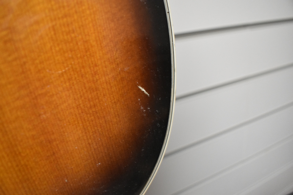 A Harmony Sovereign jumbo acoustic guitar, sunburst (This guitar forms part of the Olly Alcock - Image 6 of 10