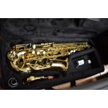 A Sonata alto saxophone with fitted case, serial number 16050174