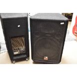 A pair of Wharfedale Pro EVP X15P powered speakers