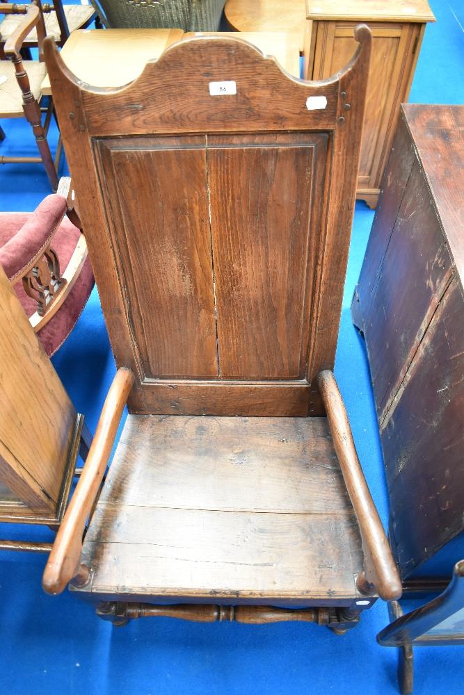 A period oak Wainscott style chair