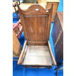 A period oak Wainscott style chair