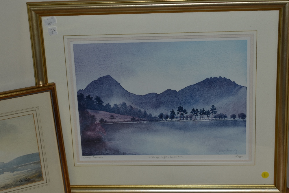*Local Interest - Ken Allen (20th Century, British), watercolour, 'Bardsea Beach', signed to the - Image 3 of 4