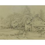 *Local Interest - Neil Taylor (20th Century, British), pencil sketch, 'Natland Mill Beck',