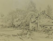 *Local Interest - Neil Taylor (20th Century, British), pencil sketch, 'Natland Mill Beck',