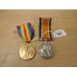 A pair of WWI Medals to LIEUT.N.McPHERSON, War & Victory Medals