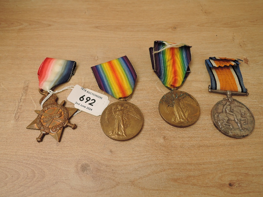 A WWI Medal pair to 451354 A/L.CPL.J.CROWDER.58th CANADIAN INFANTRY, War & Victory along with a