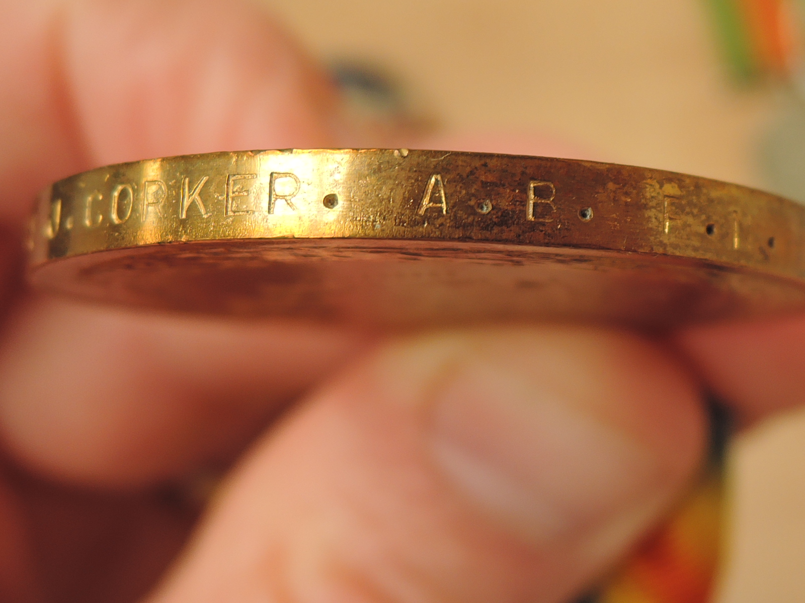 A WWI Pair and a WWII Defence Medal, 1914-15 Star and Victory Medal to 209828 J.CORKER.A.B.R.N - Image 4 of 4